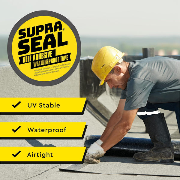 How to Use SupraSeal Tape to Repair a Roof Leak: A Step-by-Step Guide