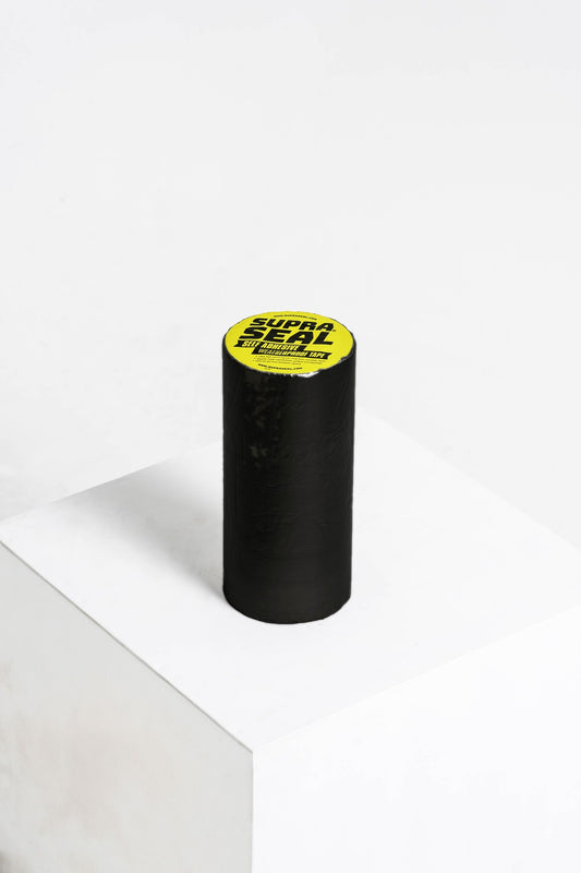 Supraseal Black butyl weatherproofing tape, 200mm x 10m roll