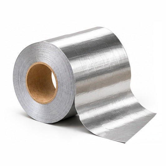 Roll of Supraseal Premium HVAC aluminium foil tape, 100mm wide